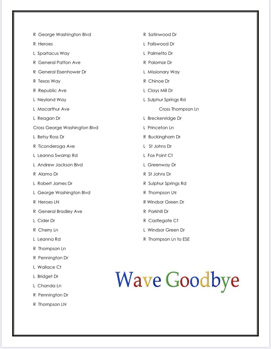 Tomorrow, come wave “hello” and “good bye” to your 2019-2020 teachers and staff!!