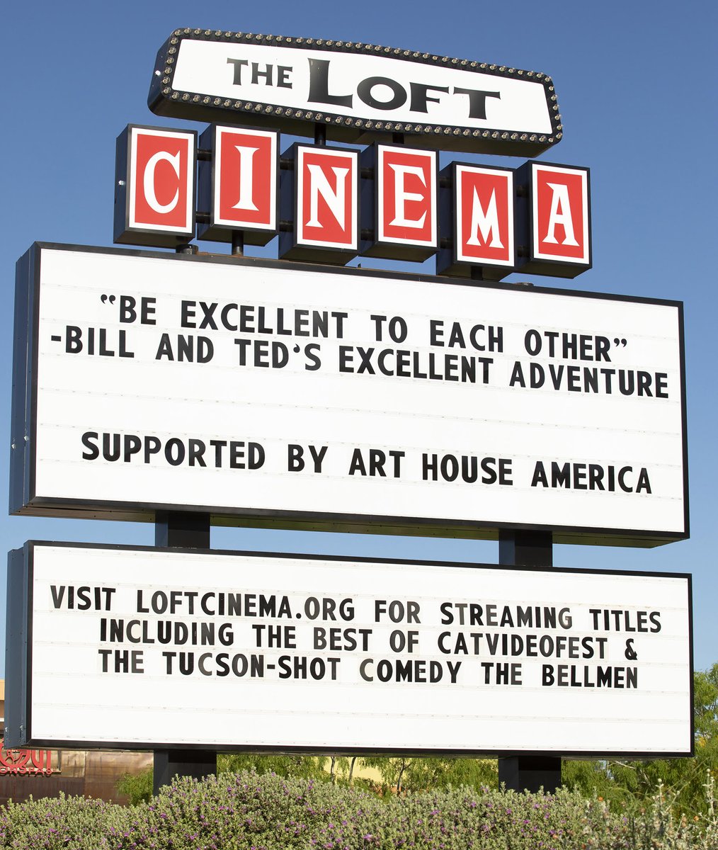 The Loft Cinema – Tucson, AZ @TheLoftCinema has been Tucson’s art house for 42 years, the last 12 as a nonprofit, and is committed to “building community by celebrating the art and diversity of film.”Support:  https://loftcinema.org/support-t... class=
