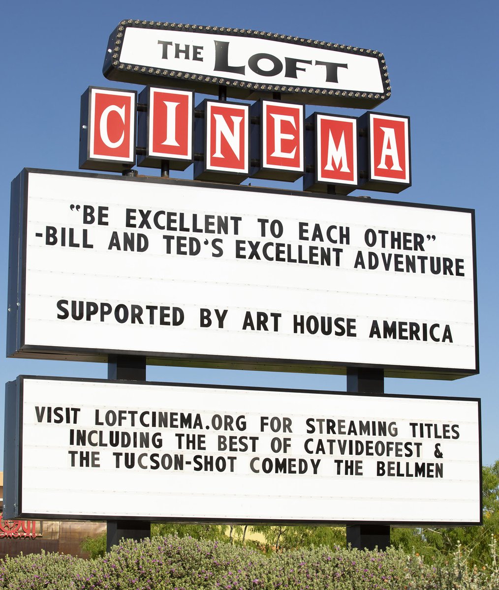 The Loft Cinema – Tucson, AZ @TheLoftCinema has been Tucson’s art house for 42 years, the last 12 as a nonprofit, and is committed to “building community by celebrating the art and diversity of film.”Support:  https://loftcinema.org/support-the-loft/donate/ Tim Fuller