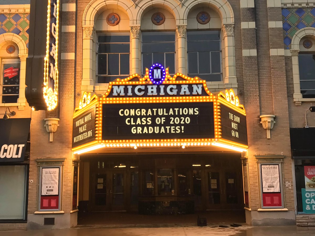 Michigan Theater + State Theatre – Ann Arbor, MIOpened in 1928,  @michigantheater was saved from the gloomy fate of becoming a food court in 1979 and went on to do the same for  @statetheatrea2, destined to become condos, in 2014.Support:  https://charity.gofundme.com/o/en/campaign/support-the-michigan-and-state-theaters1 Lee Coller