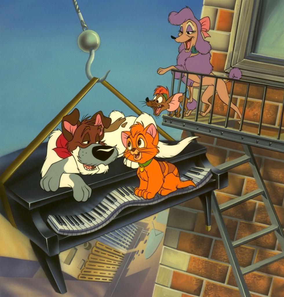 Oliver and company. Оливер Дисней. Оливер и компания Доджер.