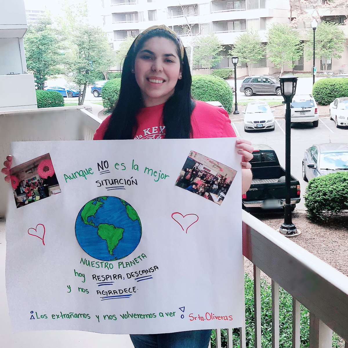Aunque NO es la mejor SITUACIÓN nuestro PLANETA 🌎 hoy nos RESPETA, DESCANSA Y NOS AGRADECE.  ¡¡¡Los extrañamos y nos volveremos a ver abejas 🐝 🐝!!! <a href="/KeyPta/">KeyPTA</a> @KeySchoolAPS @keyciencias <a href="/SraTenjo/">Lina Tenjo Tipton</a>