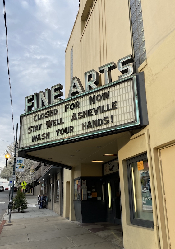 Fine Arts Theatre – Asheville, NCThis Art Deco-style  @FineArtsTheatre is the only theater left operating in downtown Asheville, where it has stood since opening as the Strand Theatre in 1946.Support:  https://9850.formovietickets.com:2235/app/rtsweb/gift# Leah Chang