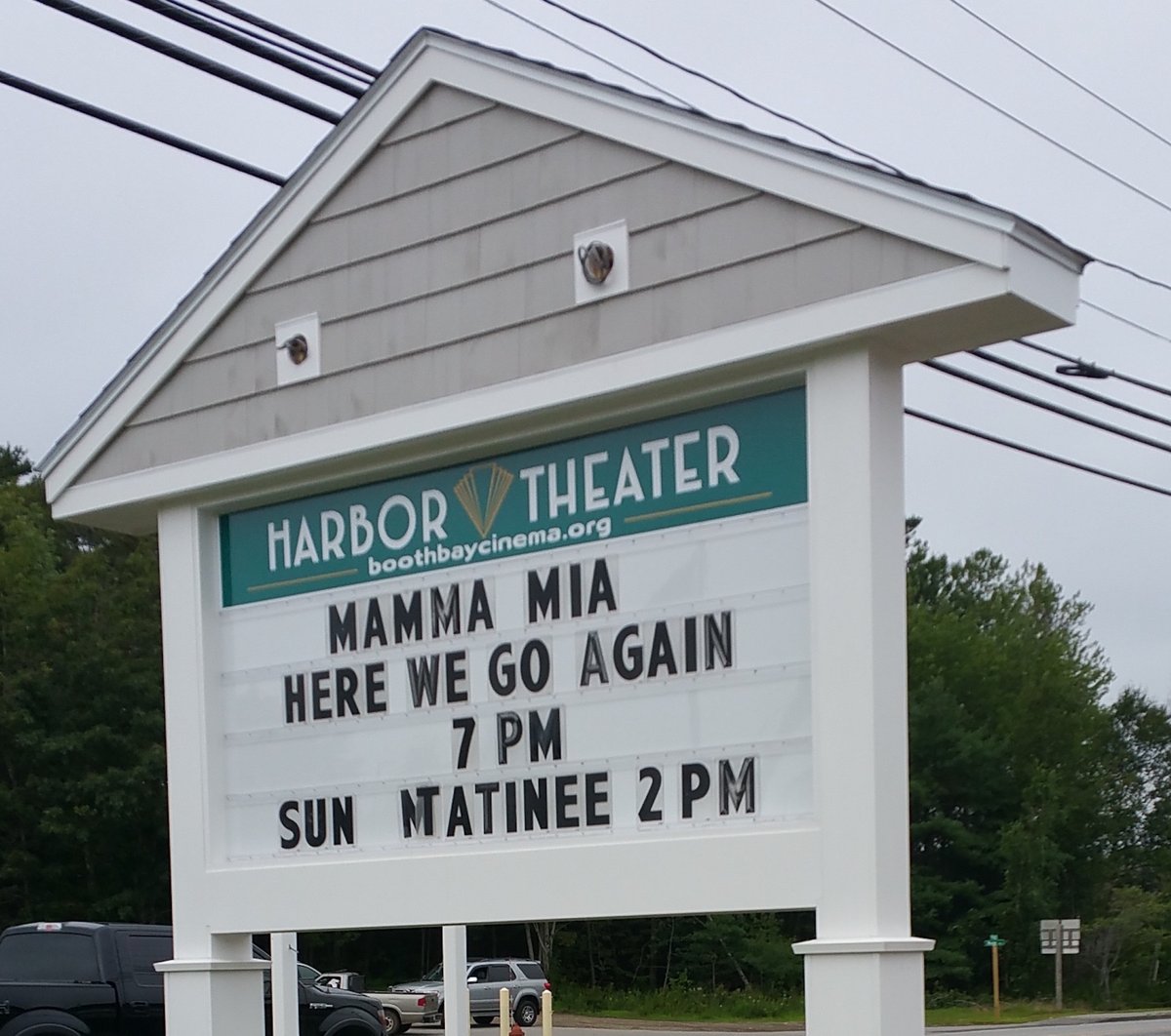 Harbor Theater – Booth Bay Harbor, METhe lobby of “the best little movie house in Maine” is decorated with a collection of vintage posters, film and projector equipment, and a 1950s-style jukebox (that never played).Support:  https://www.boothbaycinema.org/donations... class=