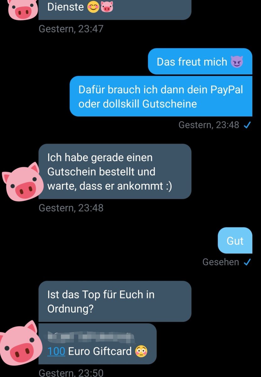 Das gefällt mir 😈 nachmachen loser 💁🏻‍♀️

Findom femdom finsub geldherrin geldsklave paypig