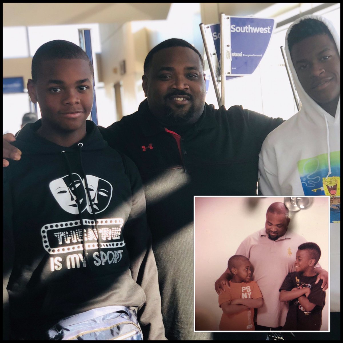 bigcuz59's tweet photo. Hamilton Men, #BigHam, #LilHam, #YoungHam and #BlessedHam.  Love has no measures when it come to my sons.  The father is now shorter than the sons. https://t.co/aHprUNMdTV