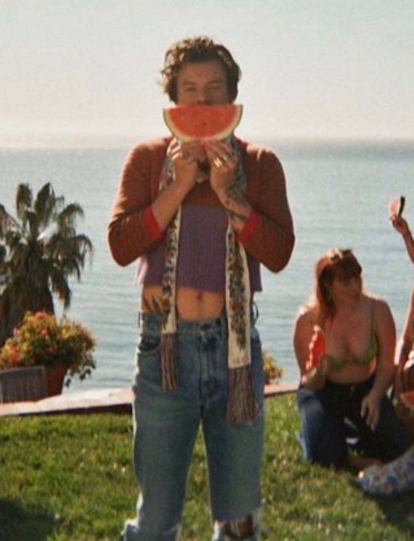 hstylespics's tweet photo. harry styles in a crop top https://t.co/6QWWdeWUH7