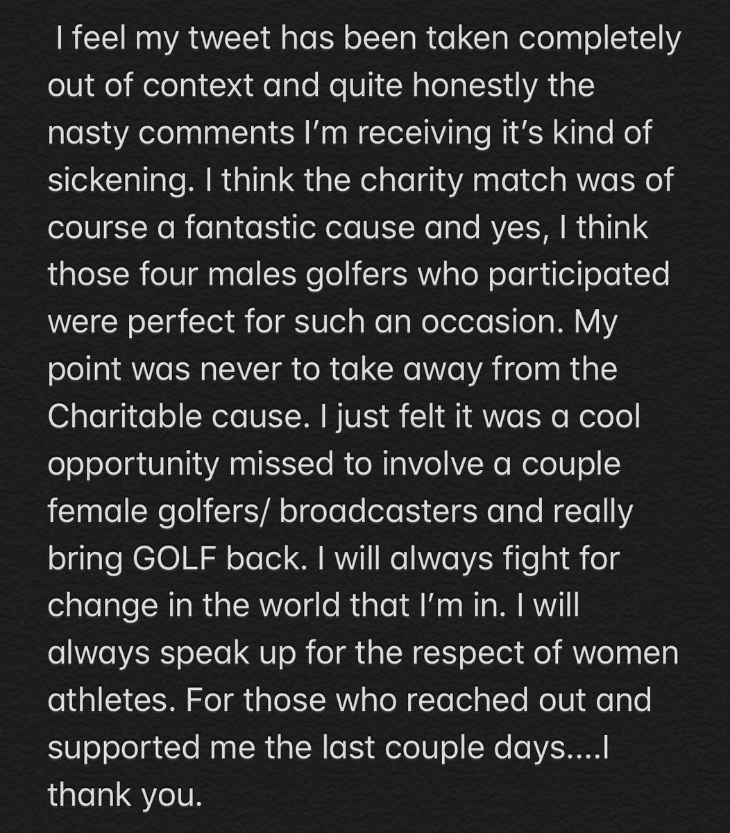 Mel Reid tweet media