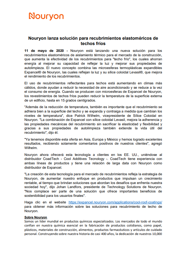 proinsamx's tweet photo. En Proinsa servimos al mercado mexicano, centroamericano y caribeño ofreciendo nuestros conocimientos, experiencia y servicio junto con las gamas de Expancel y Levasil para este tipo de aplicaciones. Ver más: https://t.co/iwI6EvTZVG

#coolroof #microspheres #colloidalsilica https://t.co/bISkXdDkQ8