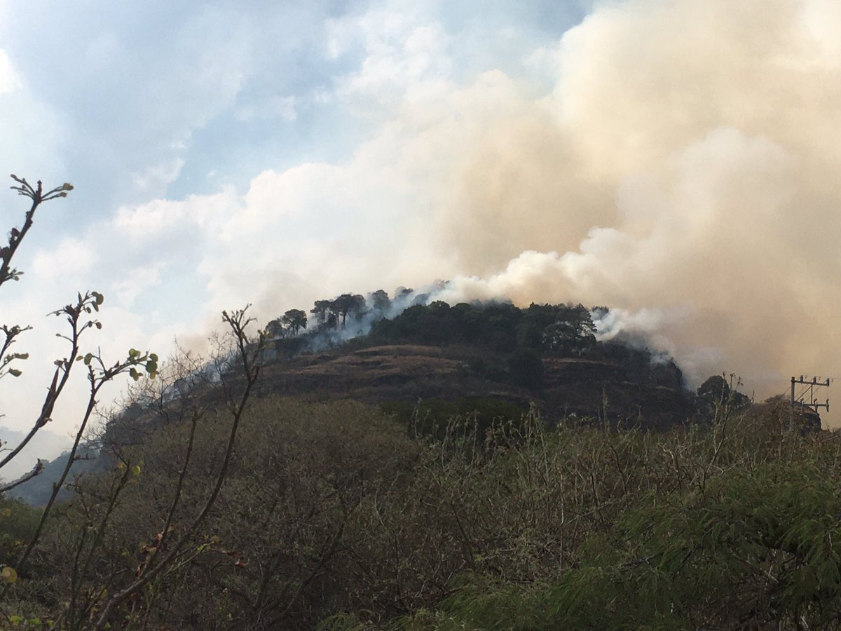 millerelisa's tweet photo. @cuauhtemocb10 ATENCIÓN. Incendio en Tepoztlán, camino a Ocotitlan. FAVOR DE MANDAR BOMBEROS. Helicóptero. https://t.co/4hnnXG18Sv