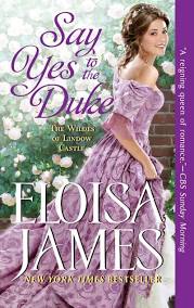 Happy book birthday to one of my favourite authors and dear friend #EloisaJames on the release of her newest novel, #SayYesToTheDuke! 💐🎊🤸‍♀️🎂❤️📚Yes, I know it's a LOT of emojis but I am really, really excited! @HarperCollins