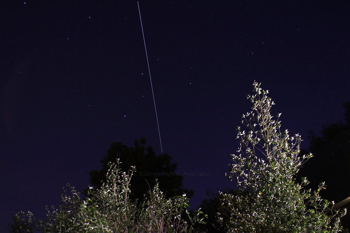 James Mellon (@aviacolour) on Twitter photo Two thirty second exposures of the #ISS passing over my garden this evening. Huge thanks to <a href="/VirtualAstro/">VirtualAstro</a> for the frequent updates, and relentless passion for all things cosmic! Two thirty second exposures of the #ISS passing over my garden this evening. Huge thanks to <a href="/VirtualAstro/">VirtualAstro</a> for the frequent updates, and relentless passion for all things cosmic!
