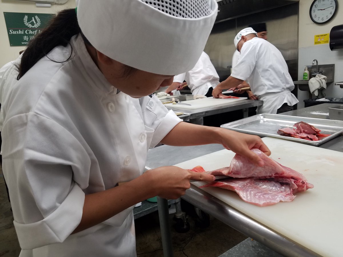 ChefAndyMatsuda's tweet photo. Now time to learn and education your self. 
Only 2 month to be a Sushi chef.  Enroll now
https://t.co/H2dzUngRR5    See you soon https://t.co/IqRsERgayJ