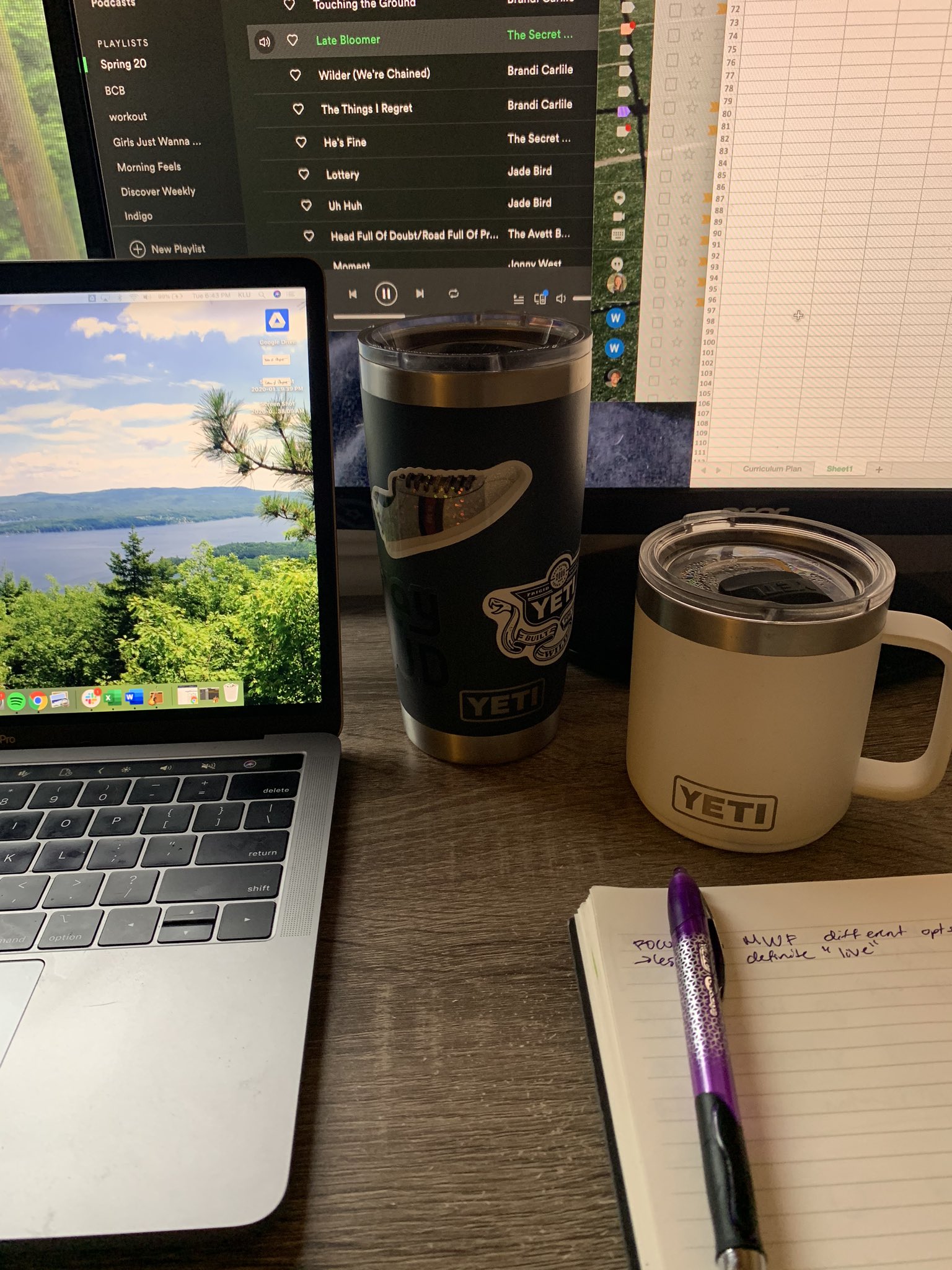 Brandi Carlile Logo Yeti Mug