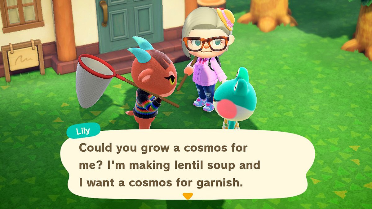 I love finding out what the villagers are talking about.