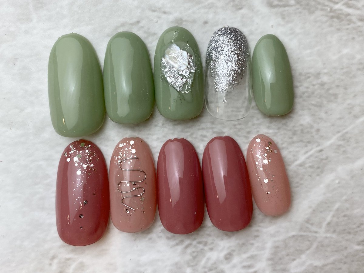 フットネイルモデル