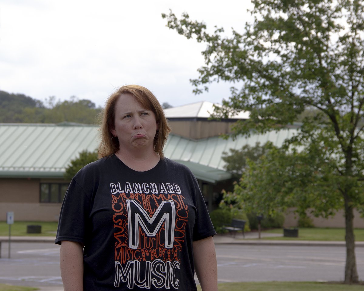 “I thought it was interesting that you texted me that, because I've been bawling all day." -  humansofcape.com/last-day-of-sc… #humansofcape #humansof #hoc #capegirardeau #beanicehuman #blanchardproud