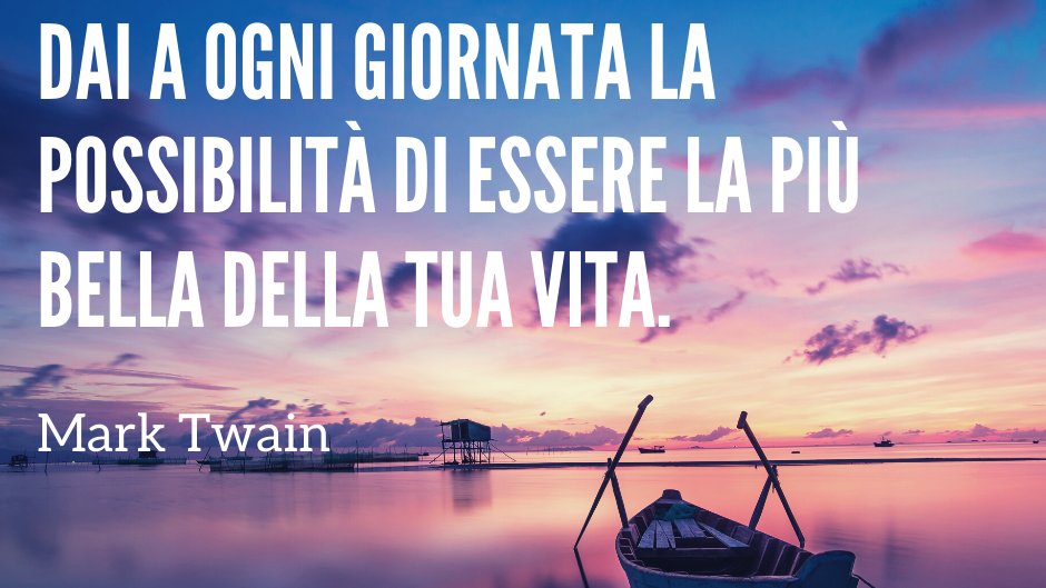 s0dinonsapere's tweet photo. "Dai a ogni giornata la possibilità di essere la più bella della tua vita."

Mark Twain

#20maggio #BuongiornoATutti #mercoledì #unaMeta #motivazione #Motivation #giornate #unafrasealgiorno https://t.co/cvT6wXa4vs
