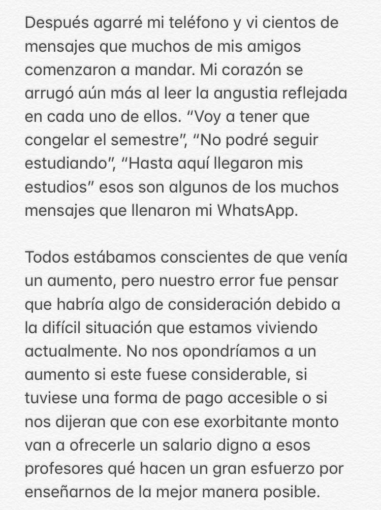 marixngelc's tweet photo. Esto lo escribió una amiga y me pareció bastante acertado.
#CaosUSM #PreciosInsolitosUSM https://t.co/VJLcBTnJcm