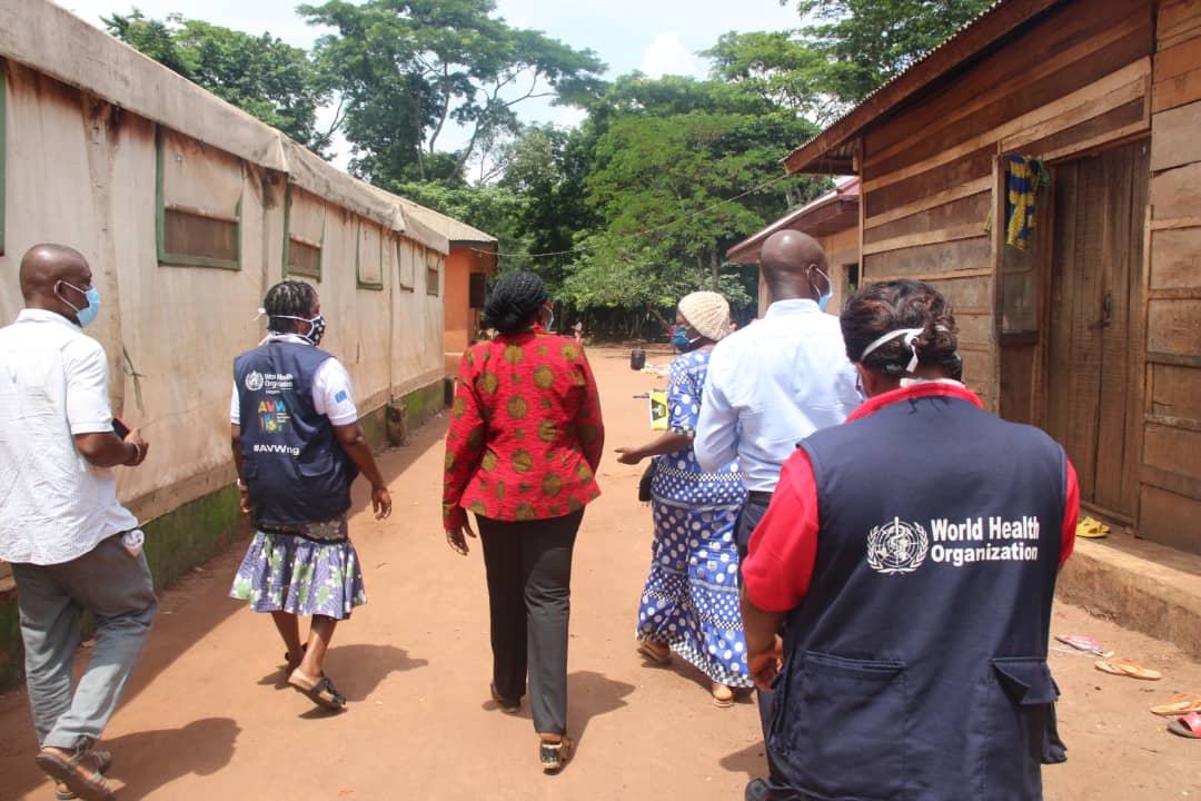action_edo's tweet photo. #COVID-19 
Pushing hard and ensuring the underserverd are reached, here
@WHOSC, Edo, Excecutive Secretary #ESPHCDA ensuring and supporting  #COVID-19 screeing activities at the #IDP Camp in @OviaNorthEastEdoState
#StayHome 
#Staysafe 
#Handwashing 
#SocialDistancing https://t.co/F6SiFvj12q