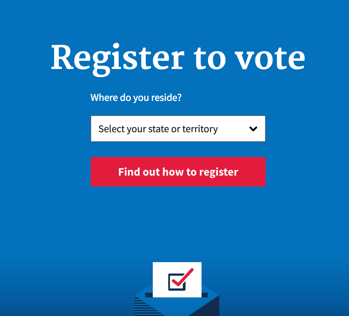 VoteGov's tweet image. Do you need to check or update your voter registration? Your state or local election office will have the details on how to change your voter registration. bit.ly/2KM6IaA