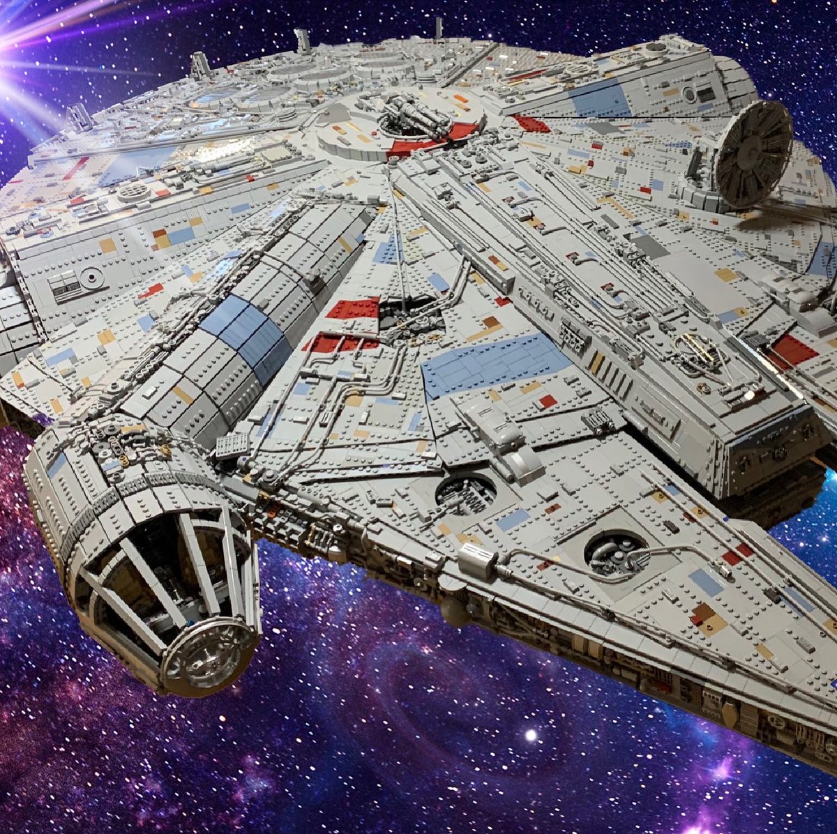 millennium falcon lego pieces