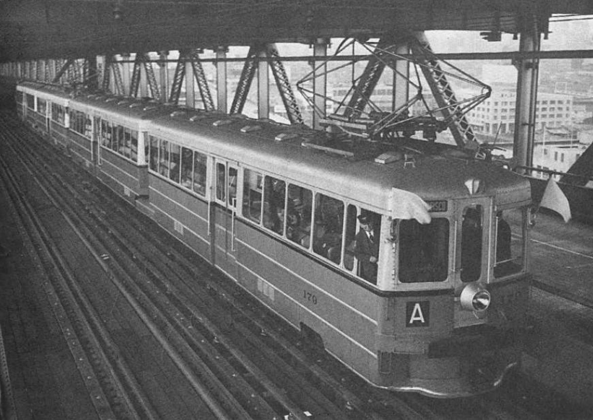 Reminder that until 1958, trains ran across the Bay Bridge.