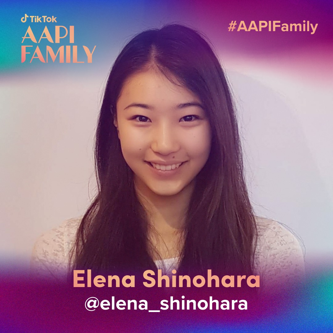 エレナtiktok480万フォロワー 新体操 Tiktokのasian American And Pacific Islander Family にエレナが選ばれました 5月はアジア太平洋諸島系アメリカ人文化継承月間で 関連tiktok クリエイターのトップ100人オンラインイベントに招待されました