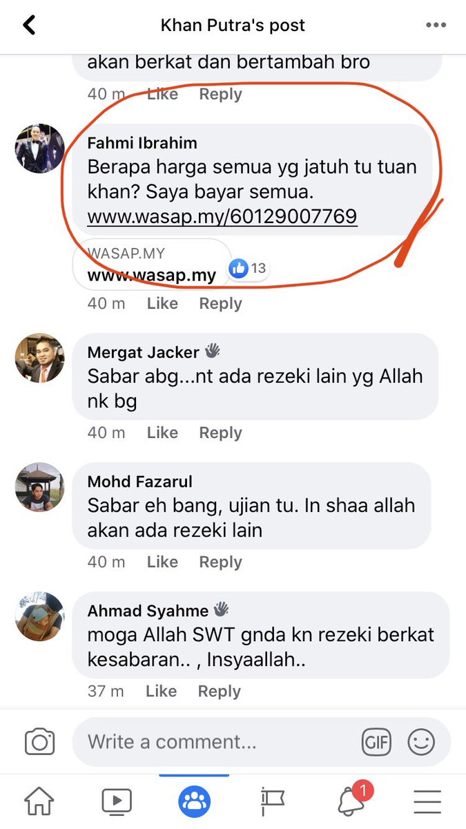 Inilah bukti brotherhood para suami dan bakal suami dalam group FB Suami Masak Apa Hari Ini (SMAHI)

Ada bro yang dalam susah, ramai bro lain sudi dan sedia membantu. Dan kita juga bantu isteri dan keluarga hal2 rumah.

Barulah #lelakisegak