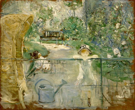 Berthe Morisot, The Basket Chair, 1882