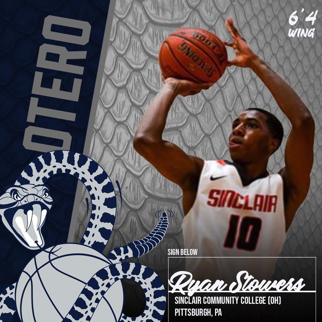 Rattler Nation. We are excited to announce the signing of Ryan Stowers (<a href="/ihoopalot22/">Ryan Stowers</a> ). Ryan comes from Sinclair CC where he averaged 20 Points per a game and brought down 4 rebounds. #GoRattlers #TheJuice