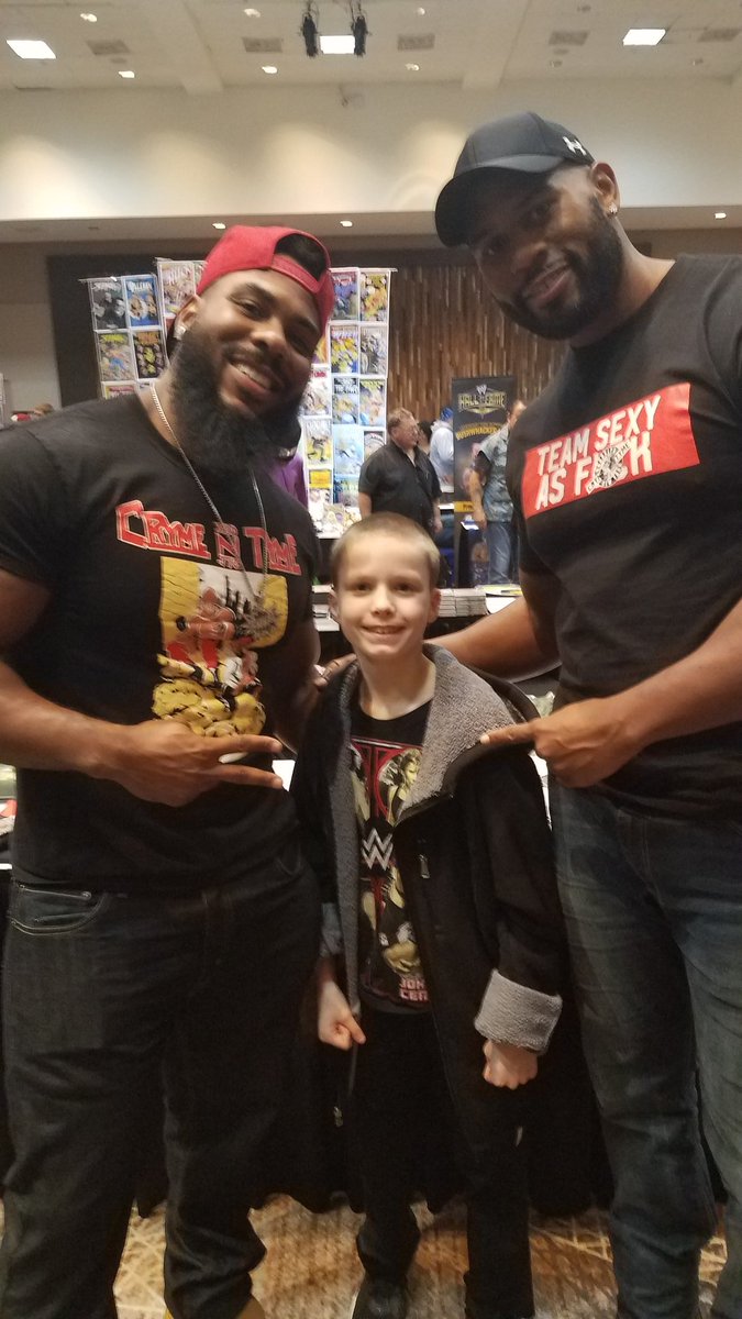 iconjj's tweet photo. Finally told my son about Shad. He took it rough as I expected. I told him "son, if you're not up to going to wrestlecade this year, I understand". He said "no, Shad would want us to go".
#PrayForShad https://t.co/da9OfBSoAI