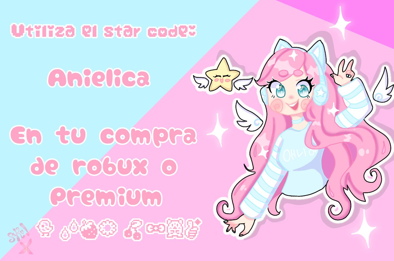 AniOli🪽 on X: 🤩Código anielica al comprar bobux o premium! ♥ / X