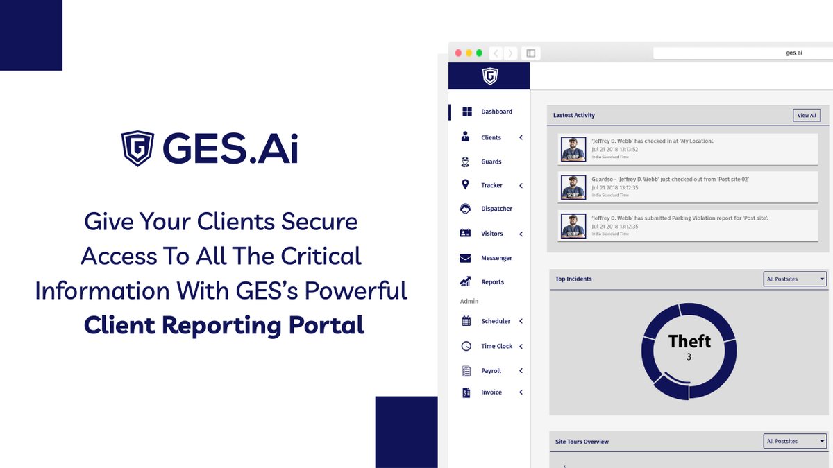 Client communication is vital if you want to improve customer retention. 

Keep them informed with the Guard Enterprise Solution’s #ClientReportingPortal. Know more: bit.ly/3alrTfr