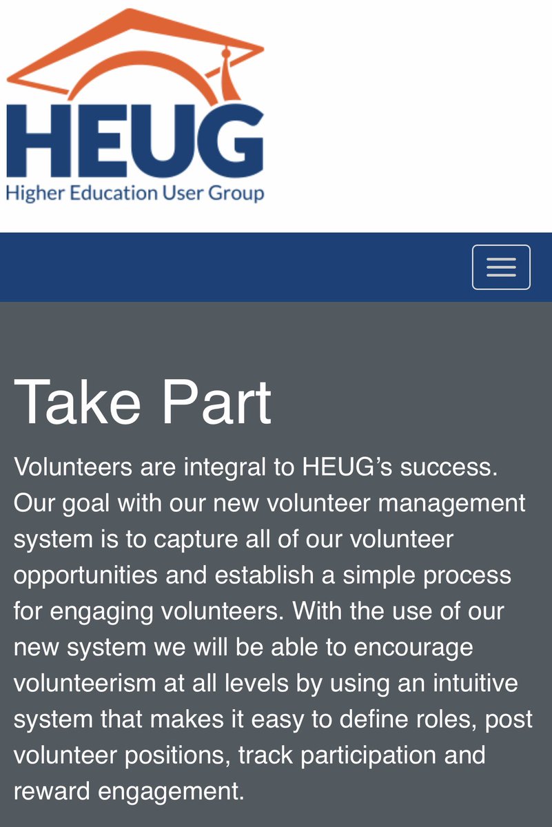 bcombs0003's tweet photo. @heug Members looking for additional engagement opportunities outside of #ALLIANCE20 checkout the HEUG Volunteer Page https://t.co/YBpMF6L9VS your @CCPAG Advisory Group &amp; others are looking for e-Academy webinars and Blogs from the members. #AV20 https://t.co/BnwUBlENe9