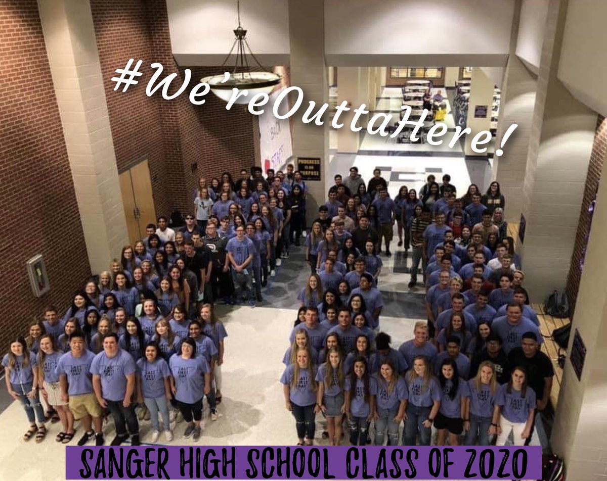 Sanger High School Class of 2020 tweet media