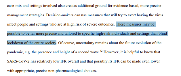 32/n The final thoughts here may make this a bit more understandableIt seems the author is not a fan of lockdowns. Perhaps this has driven his decisions for his review?