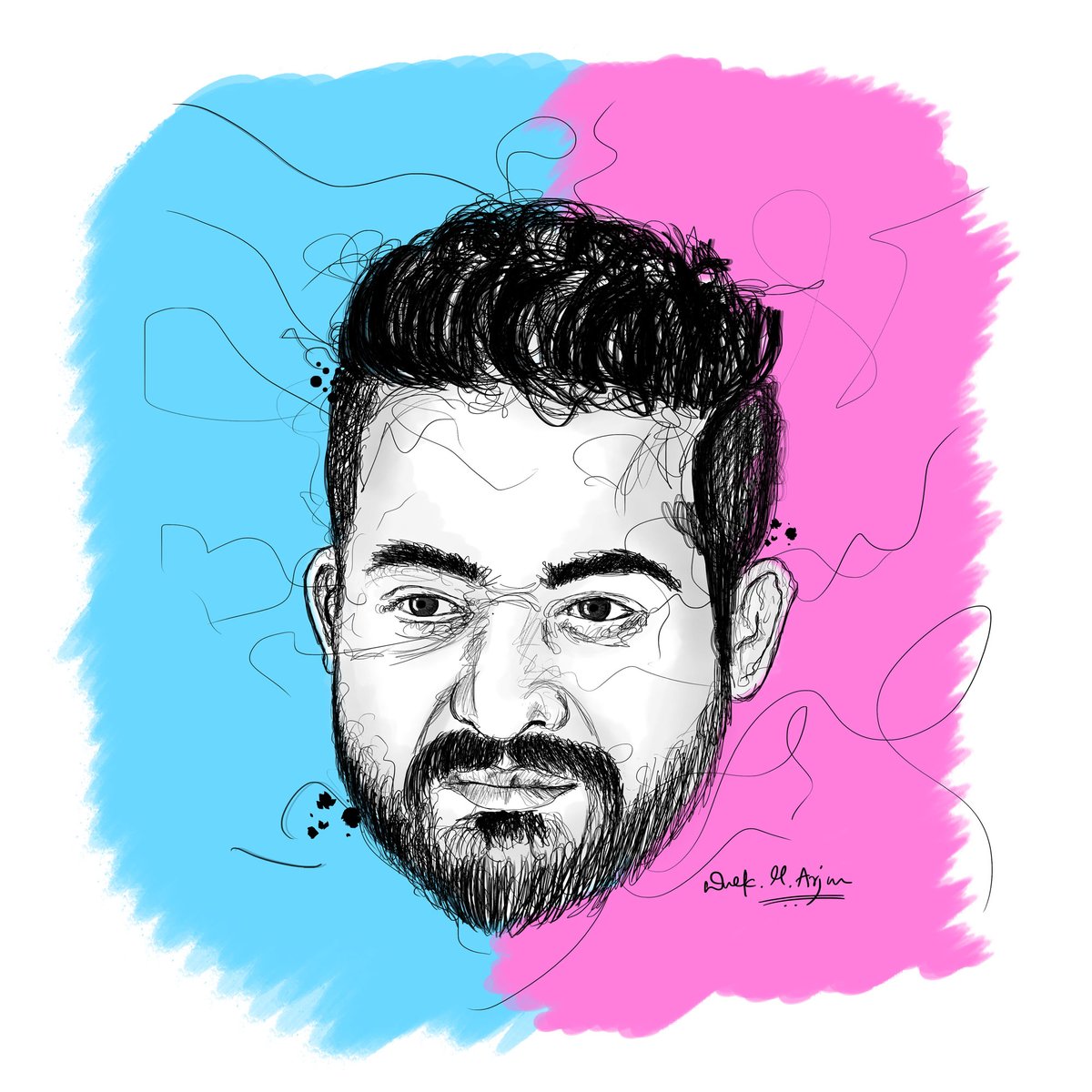 Vivekmarjun's tweet photo. Happy Birthday 'Komaram Bheem'  @tarak9999 #HappyBirthdayNTR #ntr #jrntr #tollywood #tarak #temper #youngtigerntr #rrr #youngtiger #komarambheem #nandamuritarakaramarao #prabhas #ntrfans #telugu #jrntrfans #jaintr #illustration #art #drawing #artist #sketch #artwork #digitalart https://t.co/0UiuZQPHVz