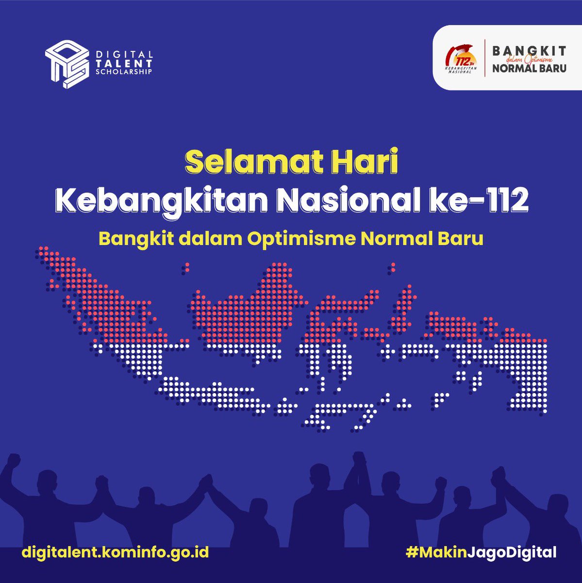 DTS_komdigi's tweet photo. Selalu isi dengan hal bermanfaat untuk kemajuan ekonomi. Ekonomi digital yang akan berkembang dari waktu ke waktu.
Selamat memperingati Hari Kebangkitan Nasional
#MakinJagoDigital #SerunyaDTS #digitalinaja #digitalent2020 #dts2020 #digitalent #Harkitnas2020 https://t.co/WKIBetjHDB