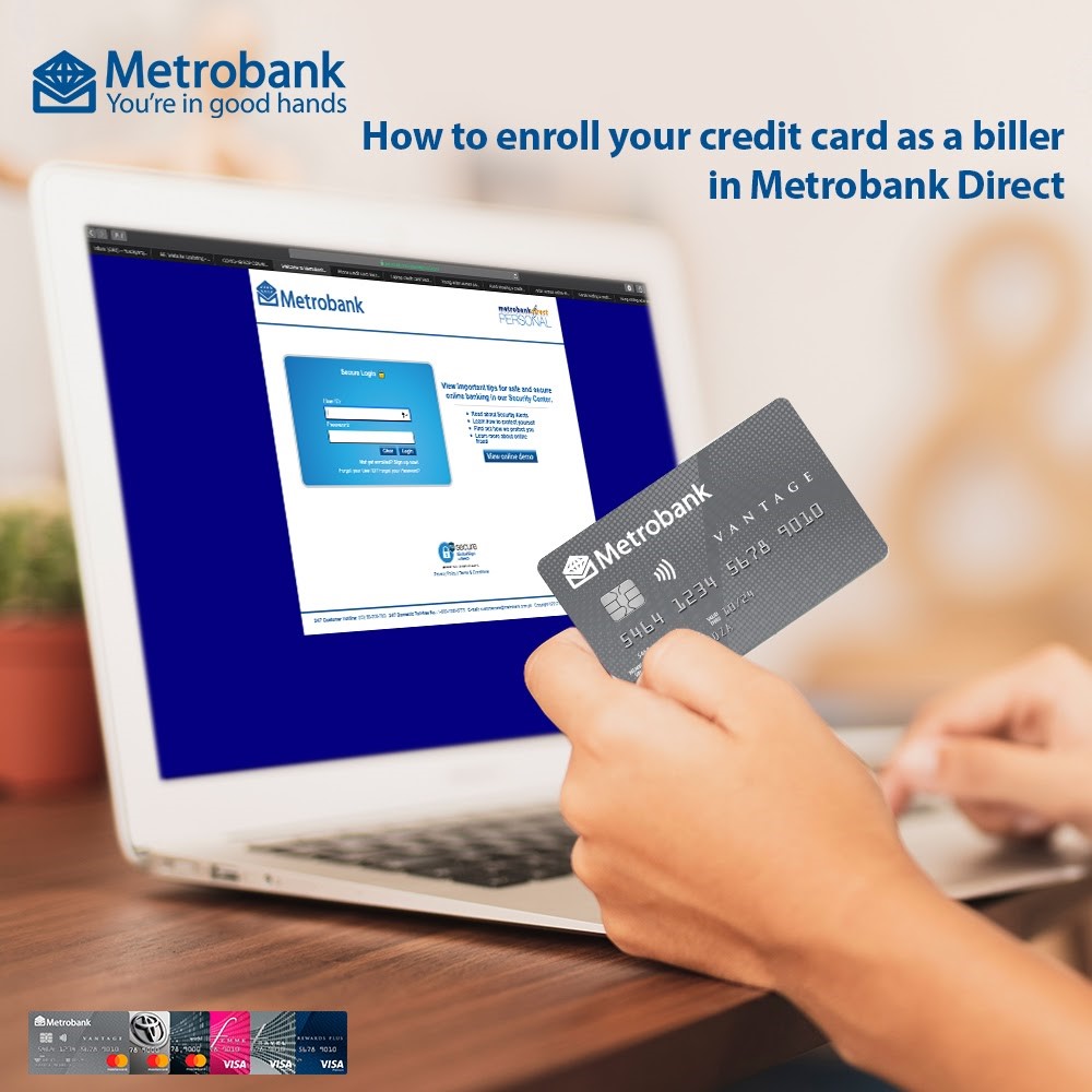 Metrobank card on twitter for the biller choose your metrobank