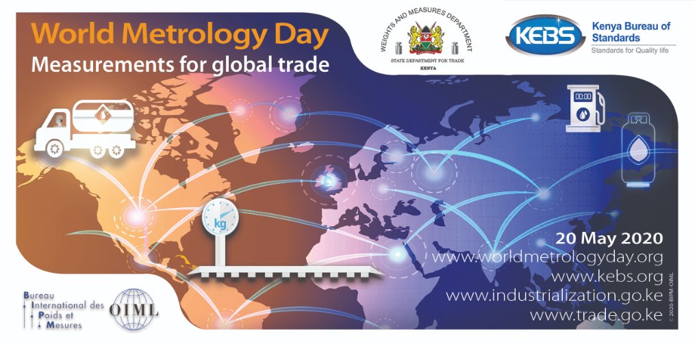 KEBS_ke's tweet photo. Today is #WorldMetrologyDay Metrology is the science of measurement.
#Calibrate #MetrologyMonth #KEBSMetrology https://t.co/2FXZS7i0CT