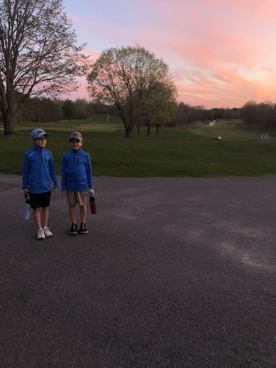 McMacCat's tweet photo. @RideauViewGolf @MattRobinsonPGA first outing in 67 days. Thank you Rideauview staff for doing such an amazing job keeping everyone safe! #beautifulgolfcourse #grateful https://t.co/Dyommipibx