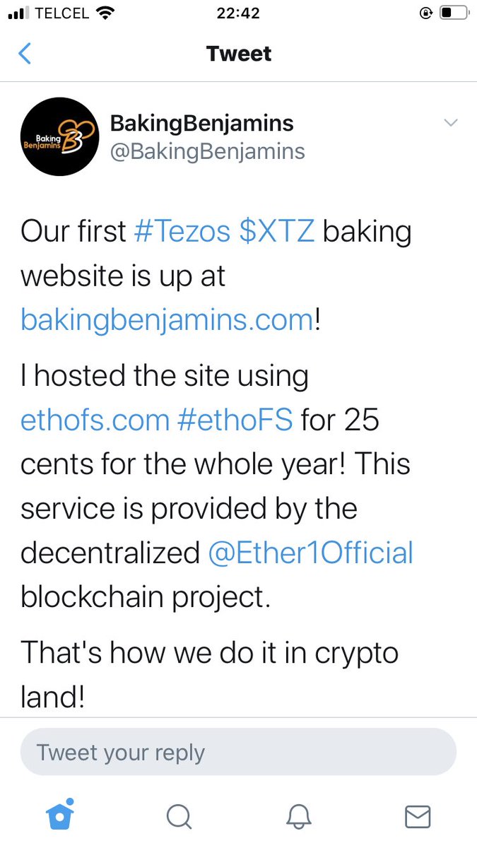 H5_Shirley's tweet image. I found this few minutes ago a #decentralizedhosting service affordable called @Ether1Official  either way it might work for good use. Friends, remember, I’m not a developer, I just hang around you guys a lot. I know that we testneted Ethereum, can someone check it out please. TY