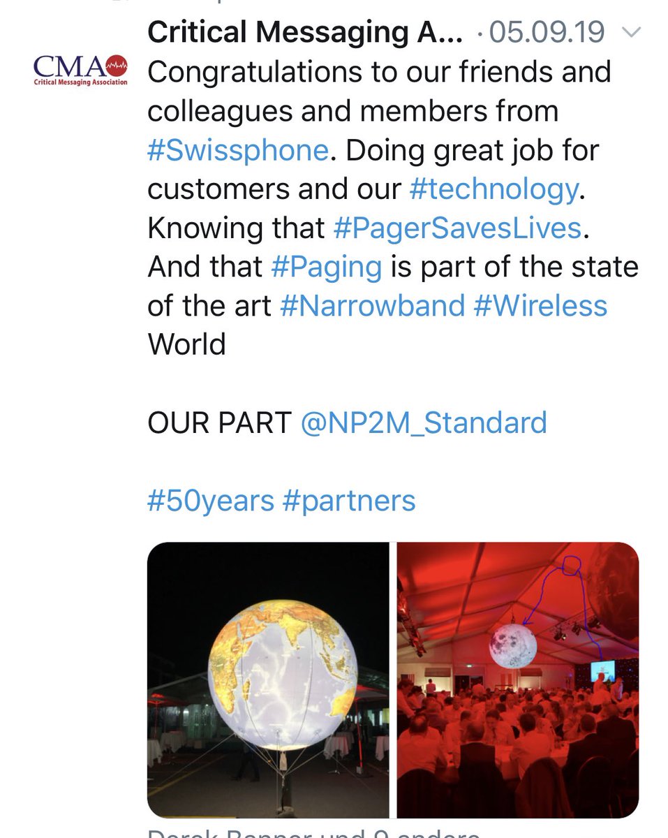CMA_wld's tweet photo. One of our best fans is @swissphone .  Retweeting us. Will do more for them. Sometimes we see @amsmsg, @davidvillacast2, @TPLAPAC and @e_Message_DE. Never (yet) saw @MultitoneUK liking or retweeting us.
But - as well #Multitone and ##Swissphone and #eMessage have serious accounts https://t.co/B7IWNl02fv