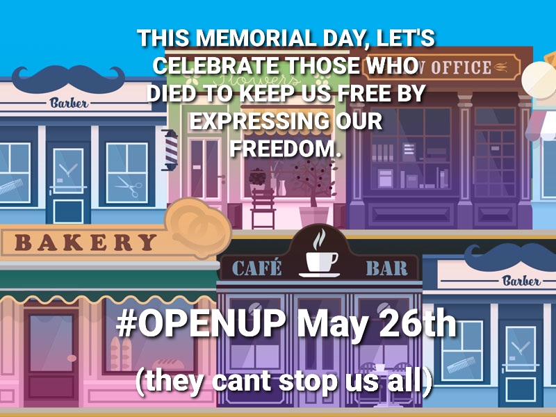 Here2watch1's tweet photo. This memorial day, let's celebrate those who died to keep us free by expressing our freedom. #OpenUp May 26th #TheyCantStopUsAll
 
Don't forget the family barbecues on May 25th 😉 https://t.co/ENozJIXp8A