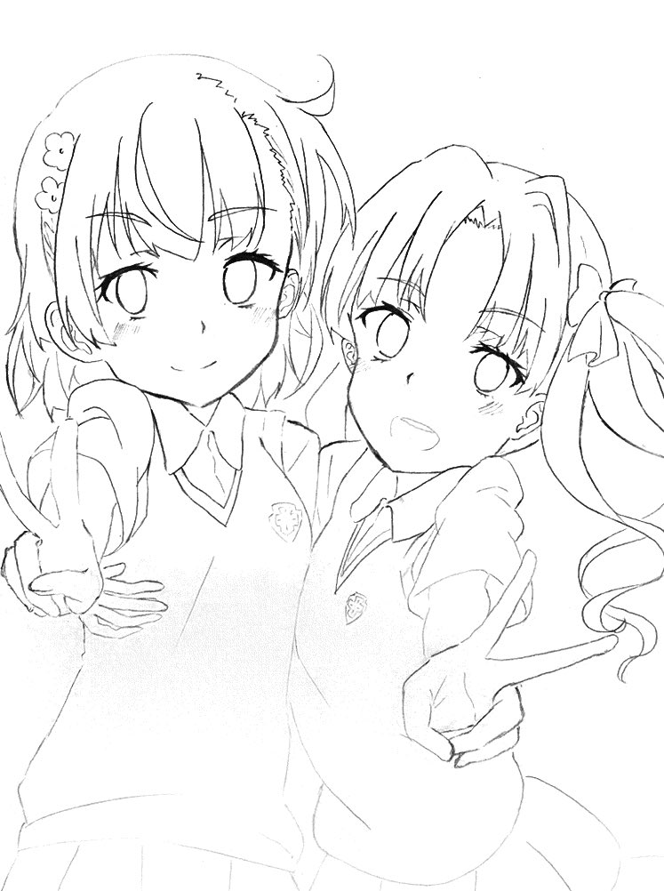 アナログで描いたちょい過去絵〜
とあるめちゃくちゃ好きです……
#とある科学の超電磁砲
#絵描きさんと繋がりたい
#イラスト好きな人と繋がりたい