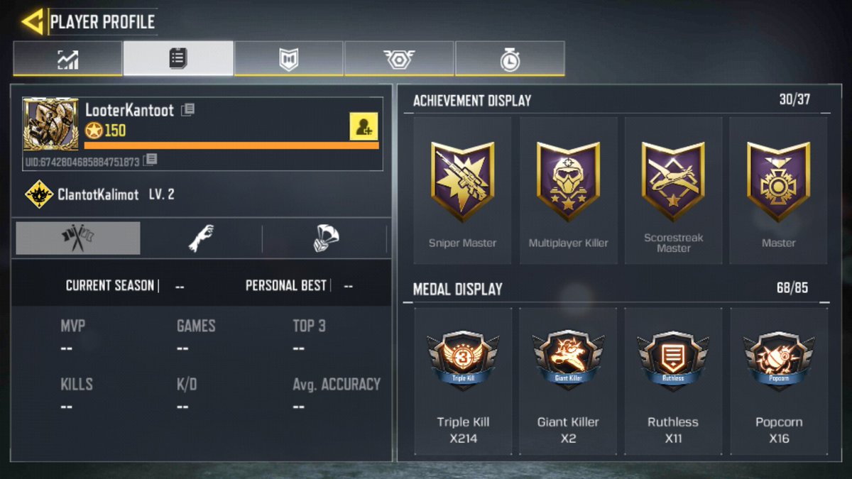 earl_sayson's tweet photo. @PlayCODMobile HELP ME PLEASE!! Got banned for no reason. If I got reported as cheating clearly I am no cheater. https://t.co/6tV0VV63wq