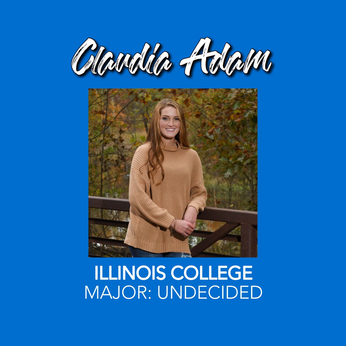 Senior Spotlight: Clauida has been apart of Holt’s Student Council for 3 years now! She will be continuing her academic and athletic career at Illinois College! As of right now her major is undecided! Can’t wait to see what all you accomplish!! #ClassOf2020 <a href="/Claudiaadam14/">Claudia Adam</a>