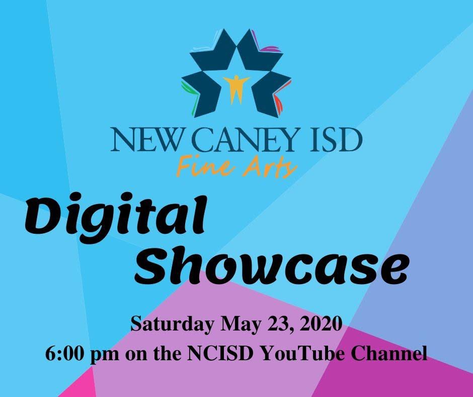 Tune in to the <a href="/newcaneyisd/">New Caney ISD</a> Fine Arts Digital Showcase to watch the premiere of individual works of students and our first ever virtual choir!
<a href="/PorterSingers/">Porter HS Choir</a> <a href="/PorterSpartans/">Porter HS</a> #ncisd #ncisdfinearts #VirtualChoir #phsfocus2020