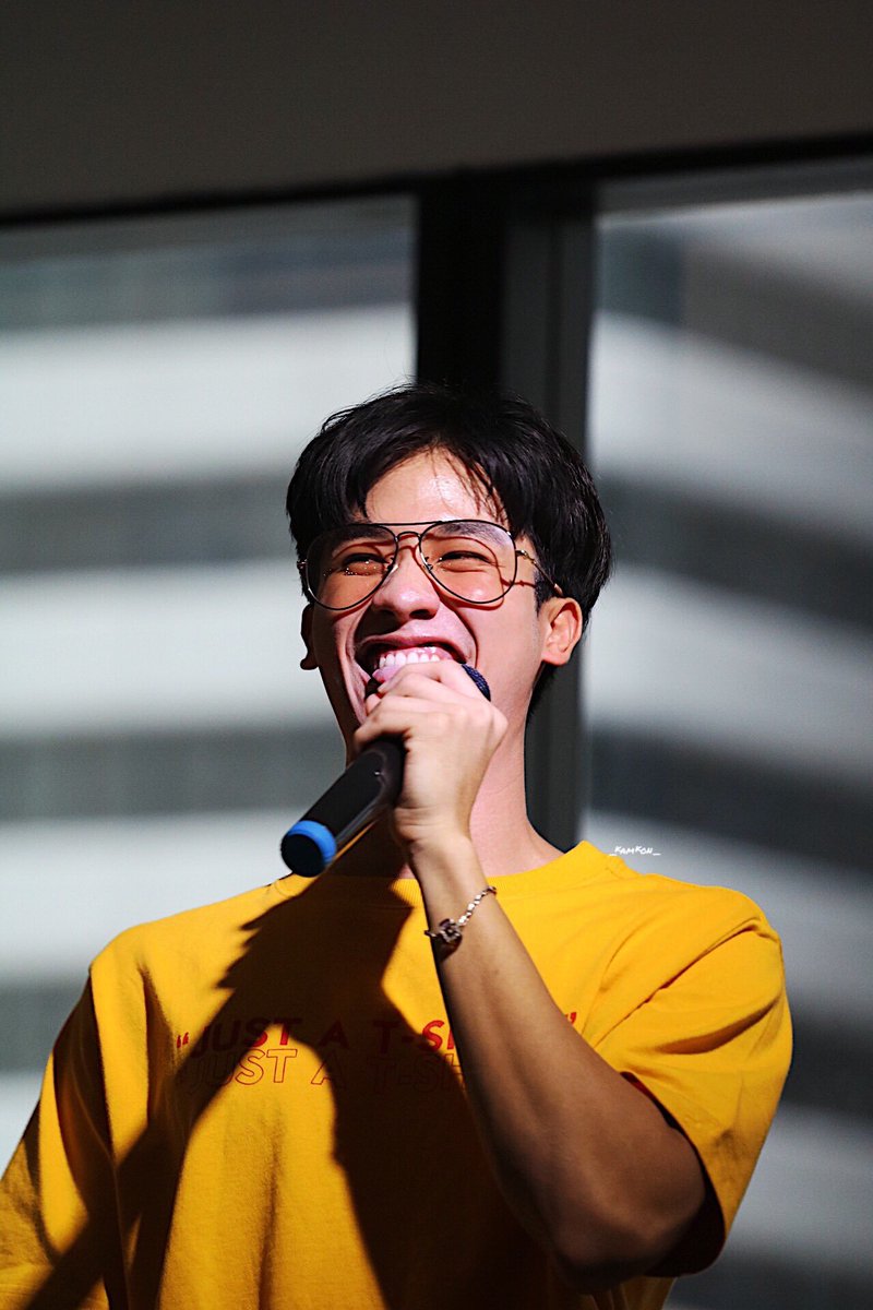 have you ever thought about the positive effects of tay tawan's bright gummy smile? ; a thread